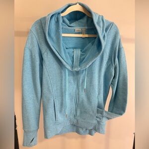 Zella Light Blue Zip-Up Hoodie